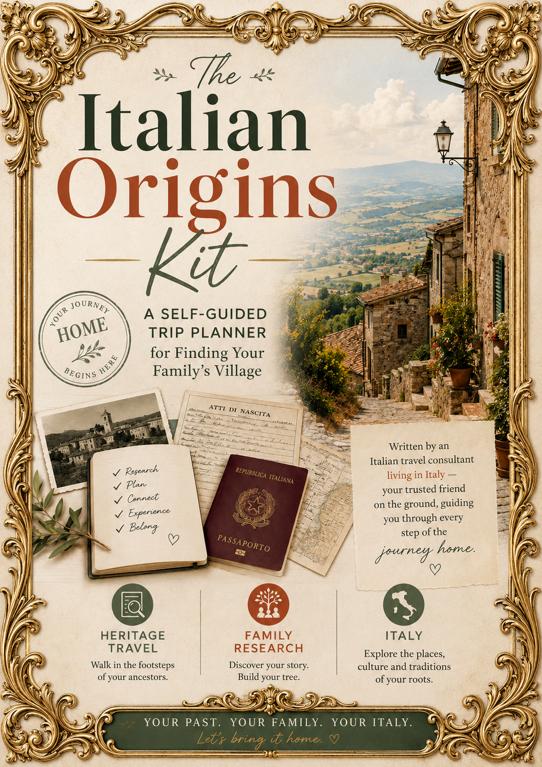 The Italian Origins Kit — Your Journey Home